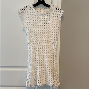 White Eyelet Dress